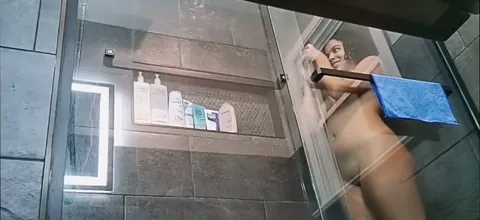 The cousin showering Part 5