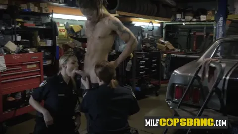 Two beautiful ladies enjoy sucking this Part 8