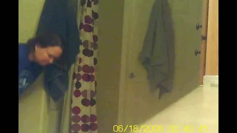 Unaware my chubby wife naked again Part 3