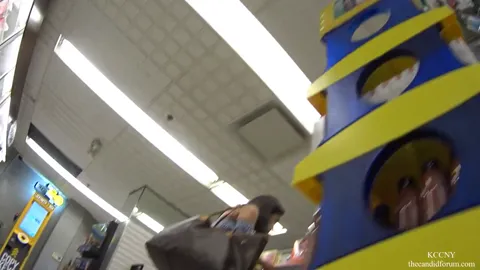 UP- Braless Brunette in Blue Dress Part 11