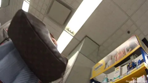 UP- Braless Brunette in Blue Dress Part 9