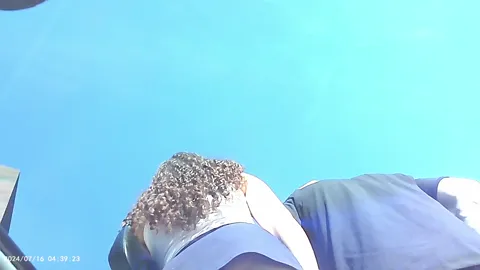 Upskirt - Curly Hair Teen Part 5